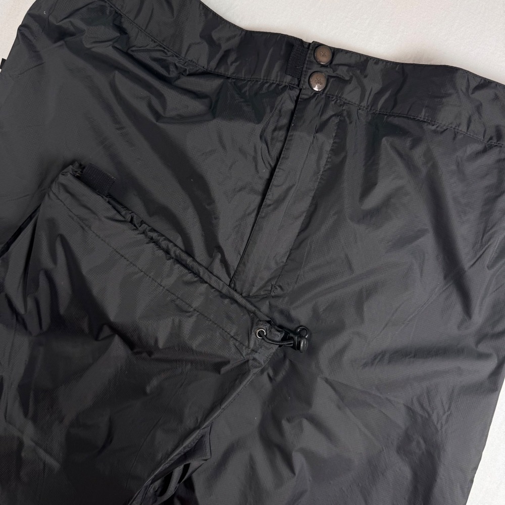 Helly Hansen Rain Pants Women Large Black Helly Tech Packable Waterproof Outdoor